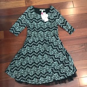 Speechless black&white dress